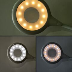 ※お取引中※【あげます】USBクリップ式LEDデスクライトの画像