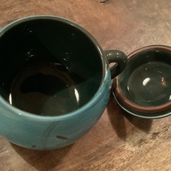 カップ5客セット フタ付き used 陶器の画像