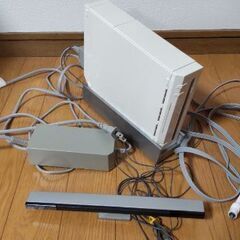Wii 本体一式＋反応悪いWiiリモコン