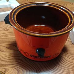 未使用　箱入り　今西金属 　S-L-O-W ELECTRIC STONEWARE COOKER　CROCK・POT　クロックポット 3102 電気で煮込む陶器鍋　レトロ家電　 調理器具の画像