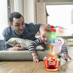 踊るぬいぐるみ ダンシングトーキング クライミングツリー 動物おもちゃ ぬいぐるみ 赤ちゃん 乳幼児 サイズ：約33×9.4cm 機能：ダンス、歌う、リピート録音、照明の画像