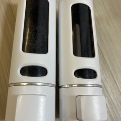 PREMM シャンプーディスペンサー マグネット シャンプーボトル 壁掛け 380ml x 2の画像