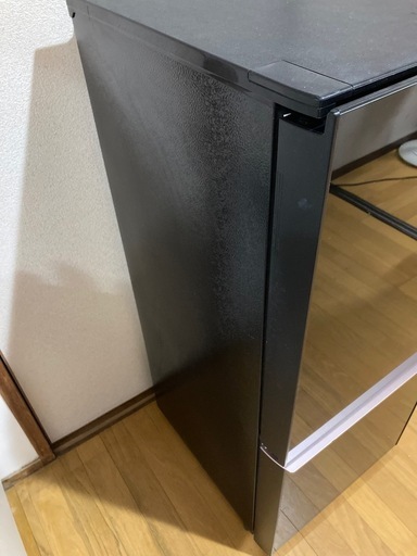 SHARP高性能鏡面グラスブラック冷蔵庫！　2019年製　SJ-GD14E-B