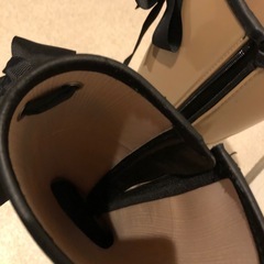 レディース　ロング　ブーツ　Sサイズ　レインブーツの画像