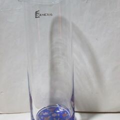 【L FORNERIS】バラ柄　水差し　水指し　ガラス