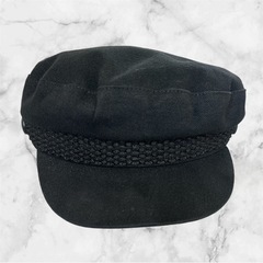 ZARA❤キャスケット　マリンキャップ　帽子　レディース　ウール混の画像