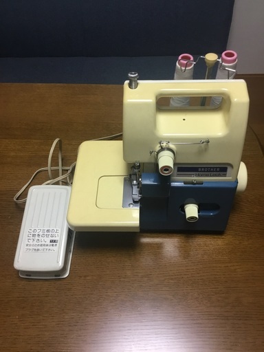 ブラザーミシン　2本糸ロックミシン