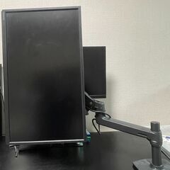 【美品】PCデスク 周辺機器 モニター アーム　セット