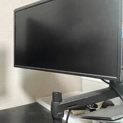 【美品】PCデスク 周辺機器 モニター アーム　セットの画像