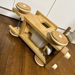 木製　汽車の画像