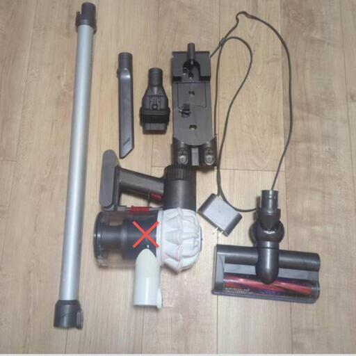 Dyson　v6　付属品　充電器　お話中
