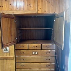 収納家具　タンス　衣装棚の画像