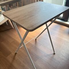 [山善]ミニ折りたたみサイドテーブルの画像