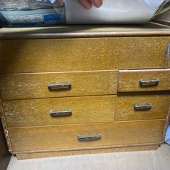 レトロ　古家具　古道具　小引き出し　ミニタンス　箪笥　ガラス棚　...