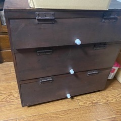 レトロ　古家具　古道具　小引き出し　ミニタンス　箪笥　ガラス棚　...
