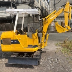 コマツ PC-05 ミニユンボ （ミニ油圧ショベル）鉄キャタ 静...