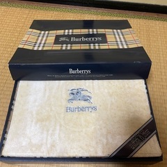 Burberrys毛布　新品