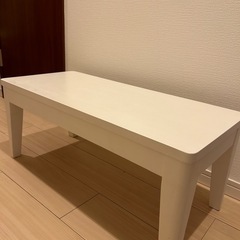 ミニテーブル　白の画像