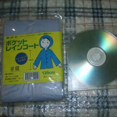 未使用新品　ポケットレインコートの画像