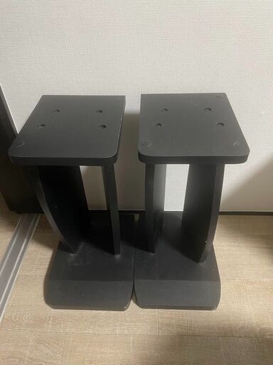【受取人決定】スピーカースタンド ハヤミ工産 TIMEZ 小型スピーカースタンド 2台1組 NX-B300 ブラック