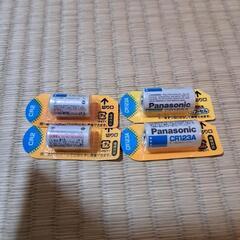 新品　パナソニック　カメラ用　リチウム電池 3V CR123A ...