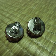イヤリング （ピンク×白）お譲りします。の画像