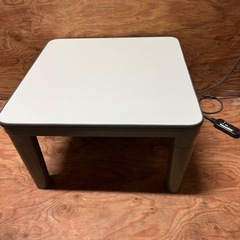 こたつ　白　グレー　こたつテーブル