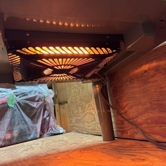 こたつ　白　グレー　こたつテーブルの画像