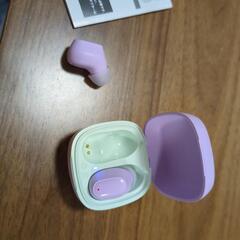 【譲渡済】TGC×DAISO：完全ワイヤレスイヤホン　パープルの画像