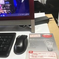 FUJITSU モニター型パソコン　corei5Windows☆の画像