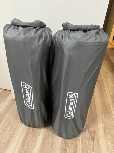 コールマンエアーマット キャンパーインフレーターマットハイピーク/シングル 自動膨張式 エアーベッド 収納ケース付  2セット