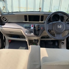 売約済 N-ONE 車検付きですぐ乗れます ブラック×ストライプの画像
