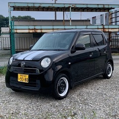 売約済 N-ONE 車検付きですぐ乗れます ブラック×ストライプの画像