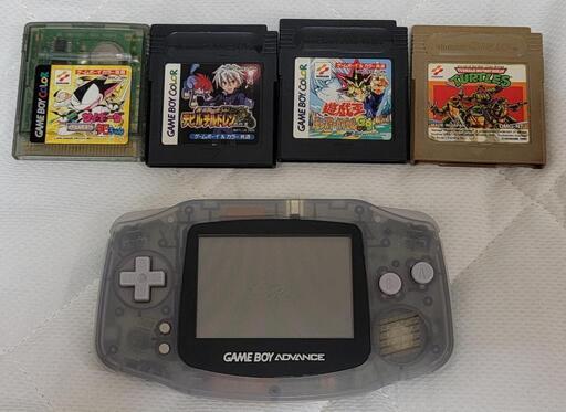 まとめ売り】任天堂 ゲームボーイアドバンス&ソフト4点セット！