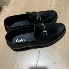 dedes タンクソールビットローファー