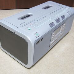 【値下】SONY CDラジカセ CFD-W78 ジャンク品(音が出ない)の画像
