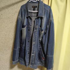Gジャン　デニムジャケット　2xL　ゴッドボディ