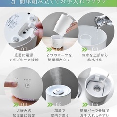 超音波加湿器の画像