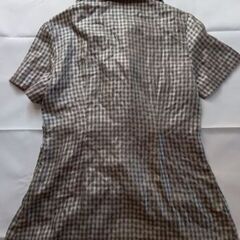 Miss ALICE きらきら光沢シャツ 半袖の画像