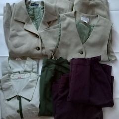 オフィス制服 事務服 夏服冬服通年分セット 7号