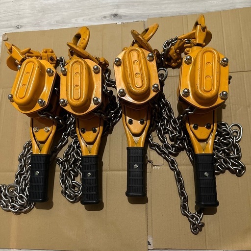 レバーブロック0.8t 4台セット　美品
