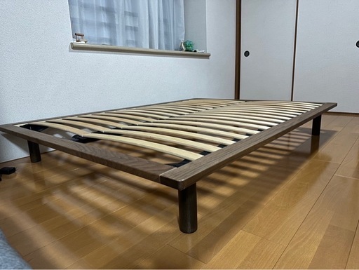 【無印良品】ダブルベッドフレーム、マットレス等