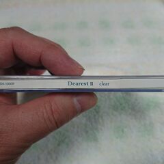 ♠　Dearest II clear　歌い手「clear」の2ndアルバム。既存曲を多くセレクトした前作より進化を遂げた本作は、有名ボカロＰの書下ろし楽曲、ＰＳＰゲームのEDテーマなどバラエティに富んだ内容となっている。の画像