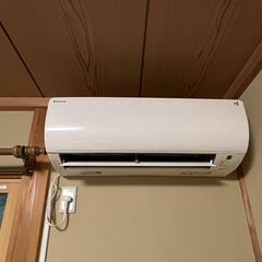 メルカリ、ヤフオク、ネット通販で買ったエアコンの取り付け作業　新...