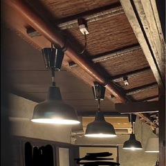 商談中ペンダントライトランプシェード吊り下げLED