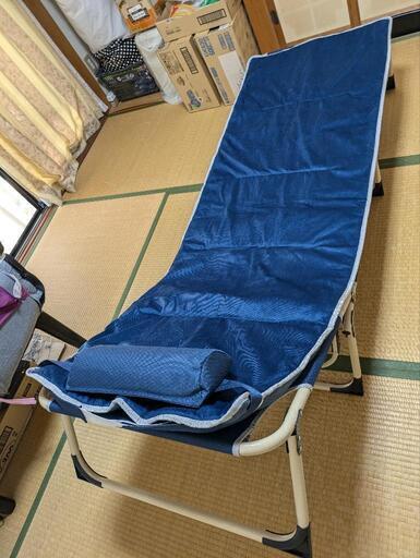 【未使用品】折りたたみ簡易ベッド