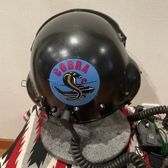 パイロットヘルメット　ジェット　飛行機　当時物　本物　年末価格の画像