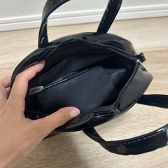 クロミちゃん　エナメル　ボストンバッグの画像