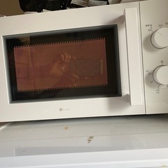 4年使用電子レンジ　まだまだ使えます