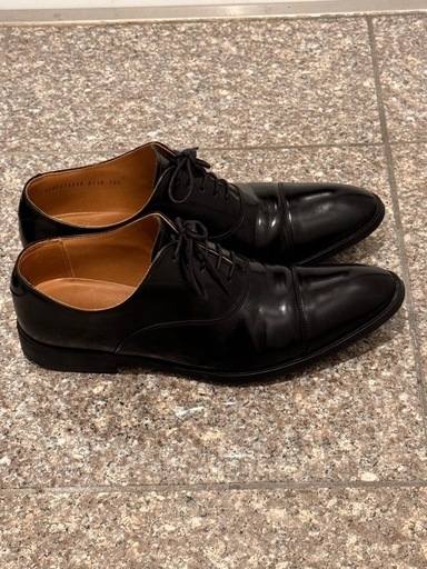 【美中古】リーガル REGAL ビジネスシューズ 革靴 黒 ブラック 26.5センチ